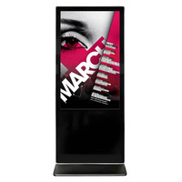 55-дюймовая система 4K Nvidia RTX4070 Win 10, интерактивный сенсорный экран, киоск с термопринтером, реклама SDK