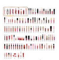 DIY 136 Teintes Sachets de Recharge pour Gloss à Lèvres, Base de Gloss Végane Pigmentée, Base de Gloss Nude, Pailleté, Mat, Gel en Gros