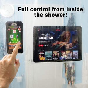 <span class=keywords><strong>Rideau</strong></span> <span class=keywords><strong>de</strong></span> <span class=keywords><strong>douche</strong></span> transparent imperméable 72x72 pour iPad et téléphone, doublure <span class=keywords><strong>de</strong></span> <span class=keywords><strong>rideau</strong></span> <span class=keywords><strong>de</strong></span> <span class=keywords><strong>douche</strong></span> pour tablette, salle <span class=keywords><strong>de</strong></span> bain, <span class=keywords><strong>rideau</strong></span> <span class=keywords><strong>de</strong></span> <span class=keywords><strong>douche</strong></span> en PEVA avec poches <span class=keywords><strong>de</strong></span> rangement - Product Image 4