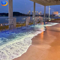 Proyección Interactiva de Piso a Todo Color Personalizada e Inmersiva para Hoteles, Salones de Té, Centros Comerciales y Decoración de Salas de Exposiciones