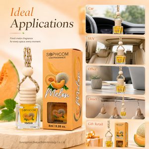 <span class=keywords><strong>Mini</strong></span> diffuseur de parfum pour voiture 8 ml, flacon en verre coloré avec bouchon en bois pour tableau de bord et miroir, <span class=keywords><strong>d</strong></span>écoration - Product Image 4