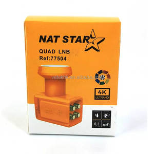 ตัวรับสัญญาณดาวเทียม Universal Digital Quad KU Band LNB พร้อมสัญญาณภาพ 4K HD รองรับมาตรฐาน CE/RoHS รับประกัน 13 เดือน วัสดุพลาสติก - Product Image 2