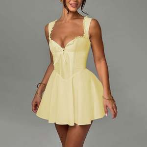 Vestido de Tul Estilo Pastel con Volantes, Sexy y Elegante para Mujer, Nueva Moda <span class=keywords><strong>HANO</strong></span> 2024 - Product Image 2