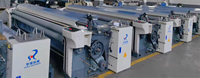 Machine à tisser à jet d'eau haute vitesse HJW822 China NPW410 avec moteur et PLC, haute productivité, pour l'industrie textile