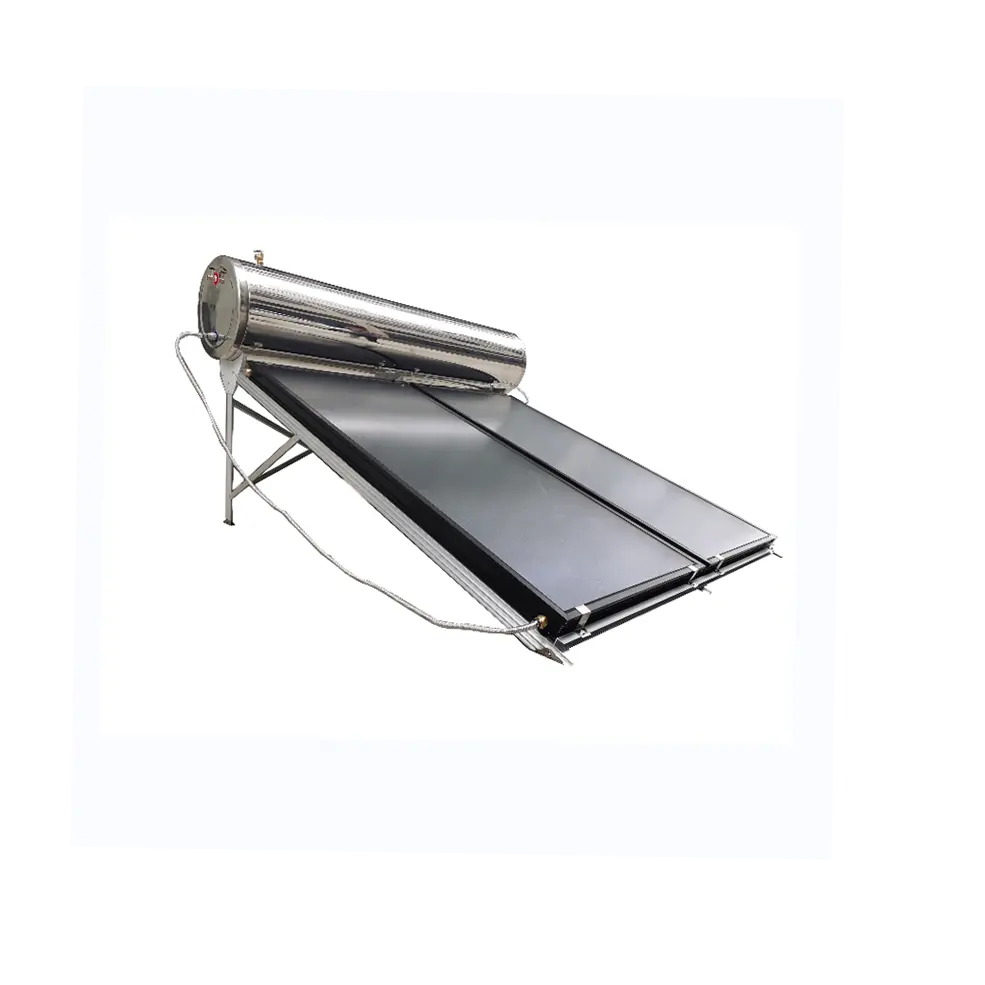 Capacidad personalizable Placa plana presurizada Balcón Calentadores de agua solares Sistema de paneles solares Calentadores de agua