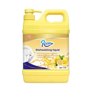 Neue 1,5 l Küchen reinigungs mittel Haushalts chemikalien entfernen Flecken Spülmittel mit Zitronen geschmack Geschirrs pül mittel