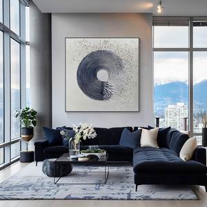 Peinture Murale 3D en Gros pour Décoration Intérieure, Art Mural Abstrait Moderne et Luxueux, Affiche Imprimée HD, Décoration en Papier et Porcelaine Cristalline - Product Image 3