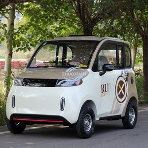 Véhicule électrique à faible vitesse pour la ville, 2 places, mini, cabine fermée, petit véhicule électrique à 4 roues pour adultes - Product Image 4