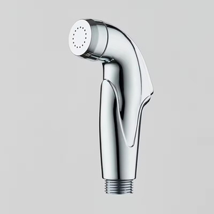 Conector de taza para grifería de ducha de mano con acabado de óxido negro de aluminio - Product Image 1