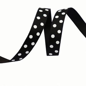 <b>Easter</b> Collection Vibrant Polyester Fashion 1cm 10 Yards Polka Dot & Stripe Grosgrain Ribbon for <b>Gift</b> Wrapping & <b>Basket</b> Decor - Product Image 3