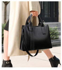 Sacs à main décontractés en cuir PU de haute qualité, sacs à bandoulière de créateur pour femmes, sacs fourre-tout grande capacité pour femmes - Product Image 5