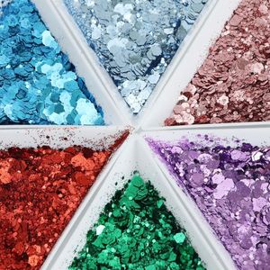 Lentejuelas Grandes Súper Brillantes de Colores Mezclados, 50g, Piezas Brillantes Platino Rosa para Manualidades, Vasos de Doble Pared Hechos a Mano, Proyectos DIY - Product Image 4