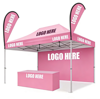 Carpa Plegable Canopy Pop de 3x6m con Logotipo Personalizado Impreso, Impermeable y Resistente, para Ferias Comerciales, Eventos Deportivos y Uso en Todas las Estaciones