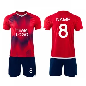 Custom Made High Quality Team Football Kits Sublimated Soccer Uniforms