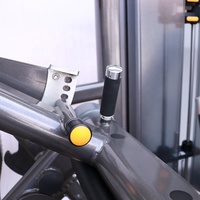 Machine de musculation des jambes 2 en 1 pour la flexion et l'extension des jambes, équipement de musculation des jambes pour salle de sport