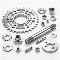 Pièces en acier inoxydable usinées CNC de précision OEM, composants de vélo personnalisés, service d'usinage