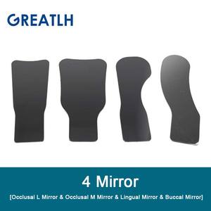 Specchi antiappannamento dentali vetro acciaio inossidabile fotografia specchio riflessione strumenti riflettore ortodontico strumenti dentali - Product Image 2