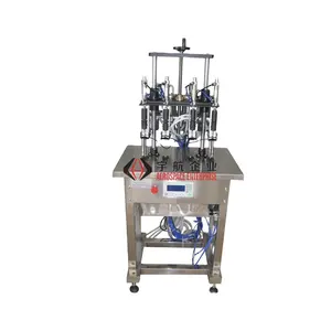 Four Heads High Accuracy Liquid Touch Control Filling Machine For Water Juice Milk Especially Perfume Filling Machinery