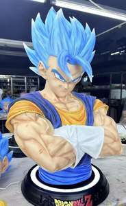 Escultura de Vegeta de Dragon Ball, Personaje de Acción, Busto de Anime de Vegeta, Busto de Goku para Decoración del Hogar - Product Image 6