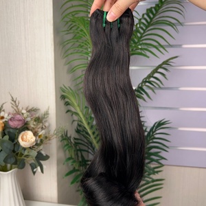Extensions de cheveux humains 100% naturels Fumi Egg Curl, qualité Super Double Drawn, couleur noire naturelle - Product Image 4