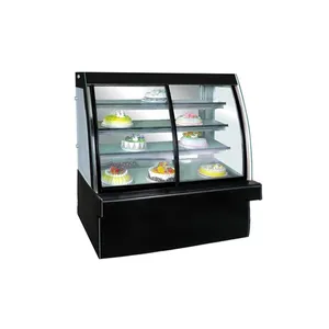 Réfrigérateur Commercial en vitrine en verre, réfrigérateur à affichage, pour boulangerie