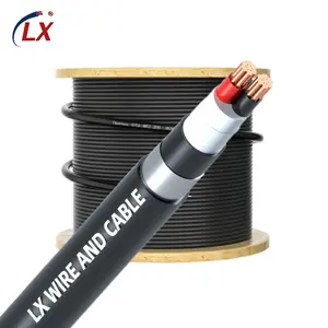 Kabel daya tegangan tinggi bawah tanah PVC 10mm Xlpe lapis baja tunggal 400mm2 220v penjualan laris