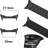 Adaptateur de connexion de bracelet de montre en acier inoxydable 316L de 18mm pour Google Pixel Watch 1 2022