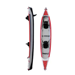 PF pedal drive tandem sit on top kyak kayak da pesca kayak gonfiabile in pvc con prezzo di fabbrica