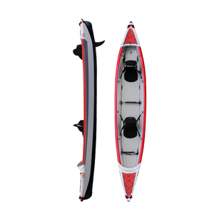 PF pédale d'entraînement tandem assis sur le dessus kayak de pêche <span class=keywords><strong>kyak</strong></span> kayak gonflable en pvc avec prix d'usine - Product Image 1