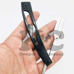 Fish Style Barber <b>Razors</b> Custom Cutting Design stainless steel Handle Changeable <b>Blade</b> Packing Logo Offer Wholesale price - Product Image 5
