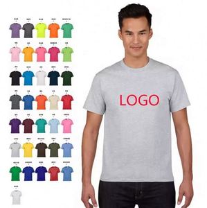 Unisex Men's Oversized Short Sleeve 100% Polyester Eco-Friendly Heat Transfers Dtg Embroidered Logo Custom Printed T-Shirt - Product Image 5