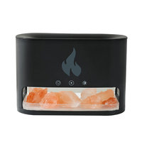 Humidificateur de flamme USB Blue Fire Salt Stone Flame Aroma Diffuseur Humidificateur