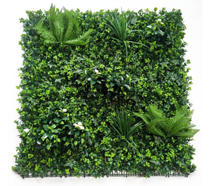 Suministros de jardín panel de césped pared panel de césped con flores <span class=keywords><strong>seto</strong></span> <span class=keywords><strong>artificial</strong></span> Ocultación de jardín para exteriores - Product Image 1
