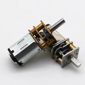 Greartisan DC 12V 1000RPM N20 yüksek tork hız azaltma Motor Metal şanzıman motoru ile DIY RC oyuncaklar için