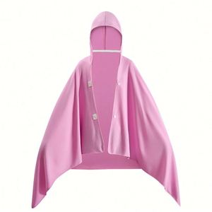 Cooling Sunscreen Cloak Quick-drying Water-absorbent Hooded <b>Bath</b> Towel Extra-large Sweat-absorbing - Product Image 5