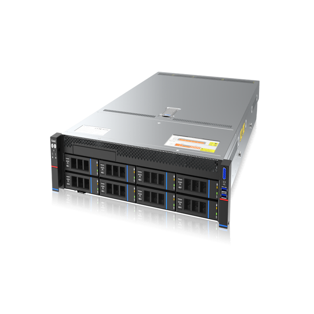 2U Dual INTEL Xeon 1st/2nd CPU Server & 24xDDR4 Memory, 8xSATA/SAS 3.5' HDD & 6xPCIe3.0 Accelerator Cards & Rack Server