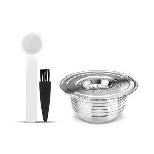 Capsula di <span class=keywords><strong>Caffè</strong></span> Riutilizzabile in Acciaio Inox con Filtro a Rete Fine Compatibile con Macchine <span class=keywords><strong>BIALETTI</strong></span>, Preparazione Ecologica - Product Image 1