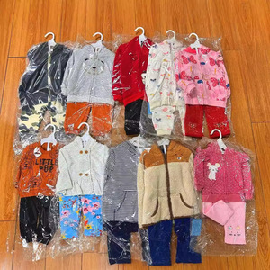 Usine en gros 2 pièces européen américain bébé vêtements ensembles 100% coton Offre Spéciale transfrontalier sur Shopee dégagement pour enfants - Product Image 2