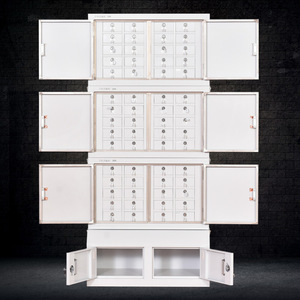 Armoire de rangement pour téléphones portables Xinlongfei, 40 compartiments, verrouillable, utilisation au bureau, coffre-fort avec serrure à clé, 4 niveaux - Product Image 1