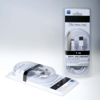 Emballage blister transparent en PVC PET sur mesure, à ouverture facile, pour câbles de données rigides, emballage blister double.