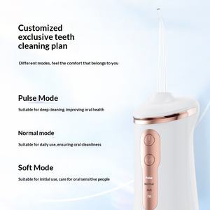 Irrigador Bucal Eléctrico Portátil Recargable para Limpieza Oral y Eliminación de Sarro Dental - Product Image 4