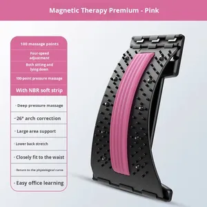 Appareil de traction pour le soulagement de la douleur lombaire et la correction de la posture, avec fonction de massage pour hernie discale et <span class=keywords><strong>dos</strong></span> rond - Product Image 5