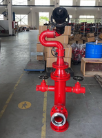 Canon à eau manuel fixe télécommandé Sunroom WP 0.8-1.6Mpa pour camion de pompiers, accessoire d'équipement de lutte contre l'incendie, Fujian