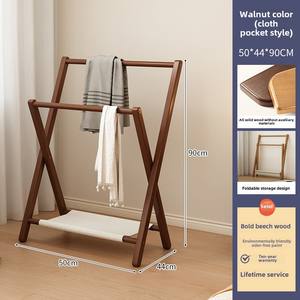 Perchas <span class=keywords><strong>de</strong></span> <span class=keywords><strong>madera</strong></span> <span class=keywords><strong>de</strong></span> Lujo + soporte para abrigos <span class=keywords><strong>de</strong></span> suelo ajustable-Esencial armario moderno - Product Image 3