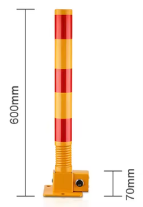 อุปกรณ์จอดรถ ที่กั้นจอดรถแบบพับได้ พร้อมระบบล็อคด้วยมือ - Product Image 2