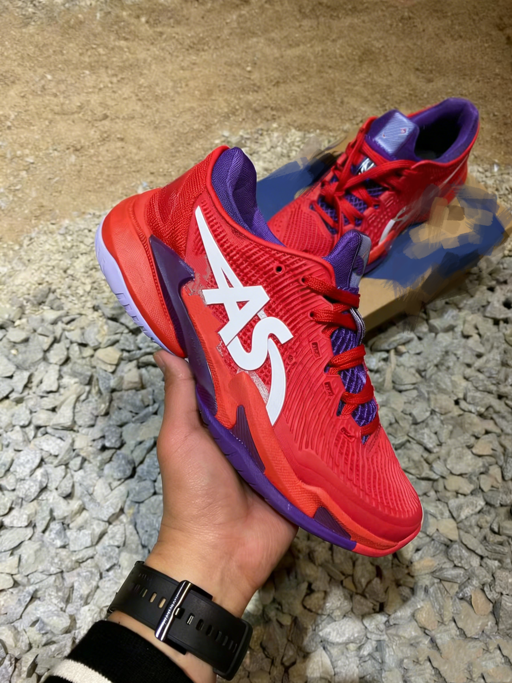 Rosso+Blu scuro