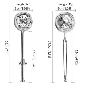 Clip de fil de filtre à mailles fines écologique en acier inoxydable pour le thé pour le bureau et le ménage pour le brassage du thé et du café - Product Image 6