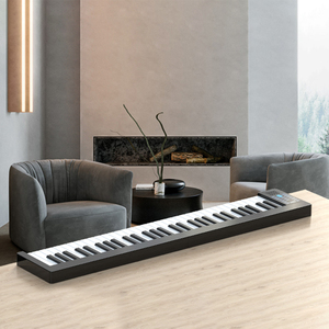 KONIX Amplificateur de clavier Instruments de musique <span class=keywords><strong>Piano</strong></span> 61 touches Orgue électronique à petite touche - Product Image 4
