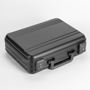 Maletín de Aluminio para Negocios, Maletín para Computadora, Caja para <span class=keywords><strong>Herramientas</strong></span>, Caja Fuerte para Dinero, Caja para Instrumentos, Fabricación OEM - Product Image 6