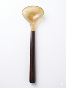 Cuchara de cuerno de búfalo, cubertería larga, cuchara de cuerno natural para servir, utensilios de cocina, exportación desde Vietnam - Product Image 2
